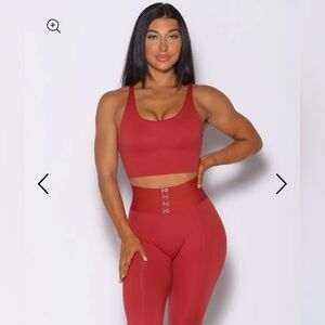 Bombshell Sportswear WAIST CINCHER LEGGINGS NEW WITH TAGS RED